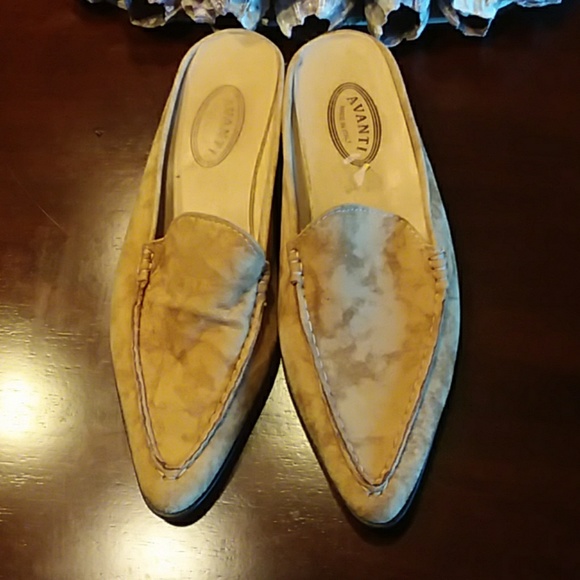 Avanti Shoes Avanti Flat Suede Mule Slide Poshmark